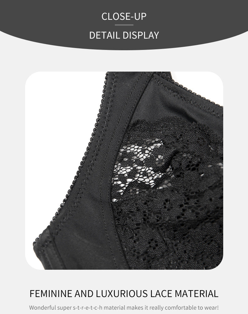 Comfortable Adjustable Plus Size Wireless Bra - WOOLX