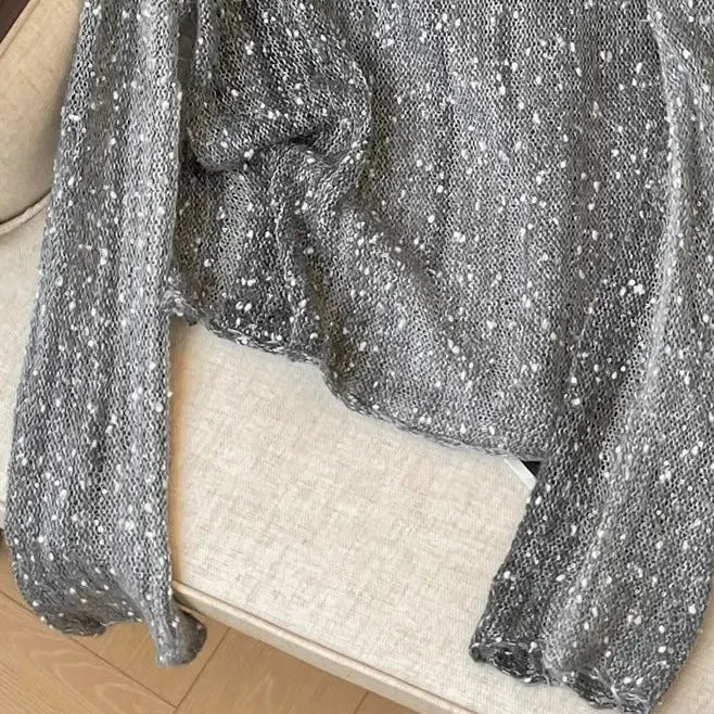 Gorgeous Round Neck Long Sleeve Top