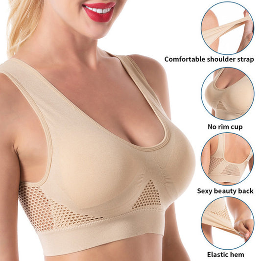 2023 NEW BREATHABLE COOL LIFTUP AIR BRA - WOOLX