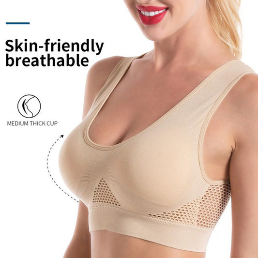 2023 NEW BREATHABLE COOL LIFTUP AIR BRA - WOOLX