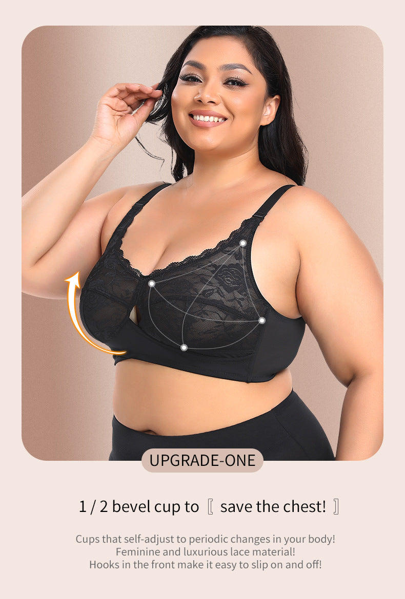 Thin no steel ring lace underwear - WOOLX