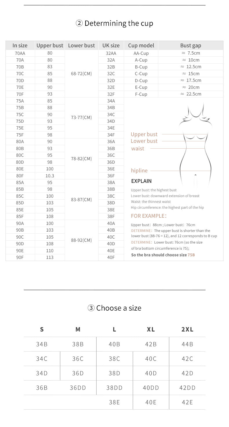 Comfortable Adjustable Plus Size Wireless Bra - WOOLX