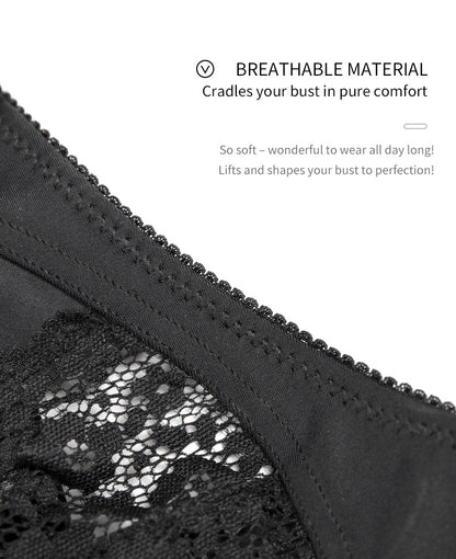Comfortable Adjustable Plus Size Wireless Bra - WOOLX