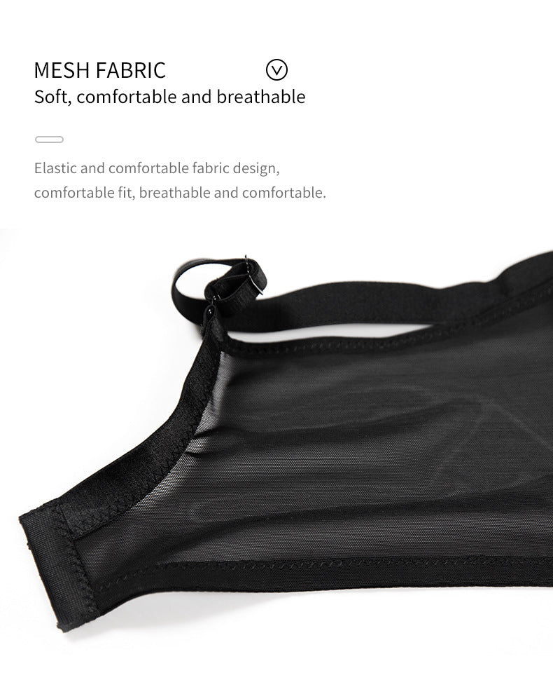 Thin no steel ring lace underwear - WOOLX