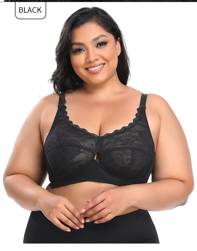 Thin no steel ring lace underwear - WOOLX