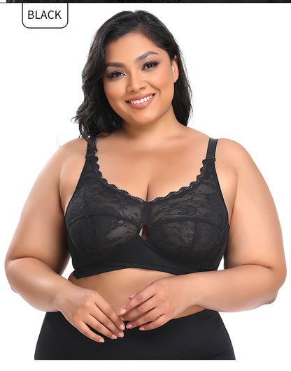 Thin no steel ring lace underwear - WOOLX