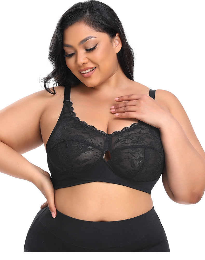 Thin no steel ring lace underwear - WOOLX