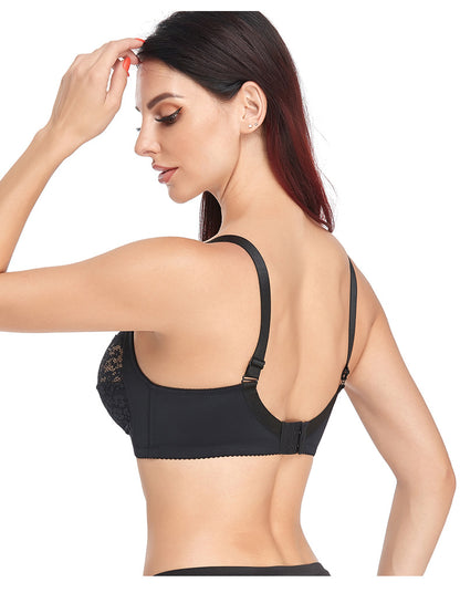 Comfortable Adjustable Plus Size Wireless Bra - WOOLX