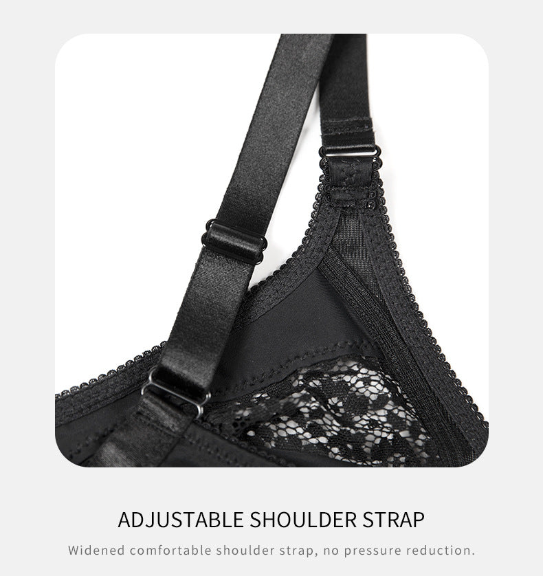 Comfortable Adjustable Plus Size Wireless Bra - WOOLX