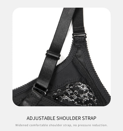 Comfortable Adjustable Plus Size Wireless Bra - WOOLX