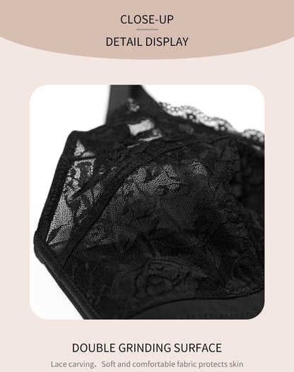 Thin no steel ring lace underwear - WOOLX