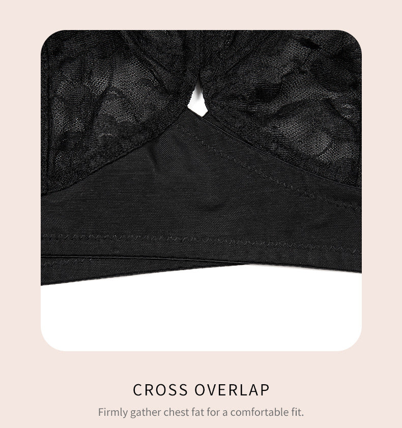 Thin no steel ring lace underwear - WOOLX