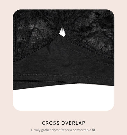 Thin no steel ring lace underwear - WOOLX