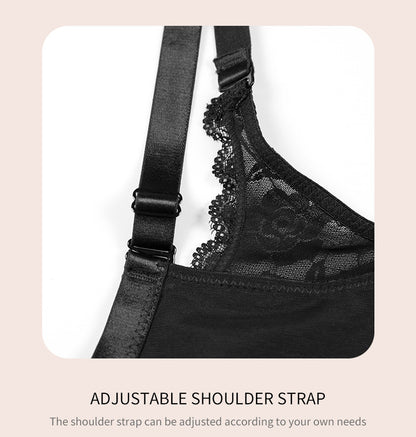 Thin no steel ring lace underwear - WOOLX