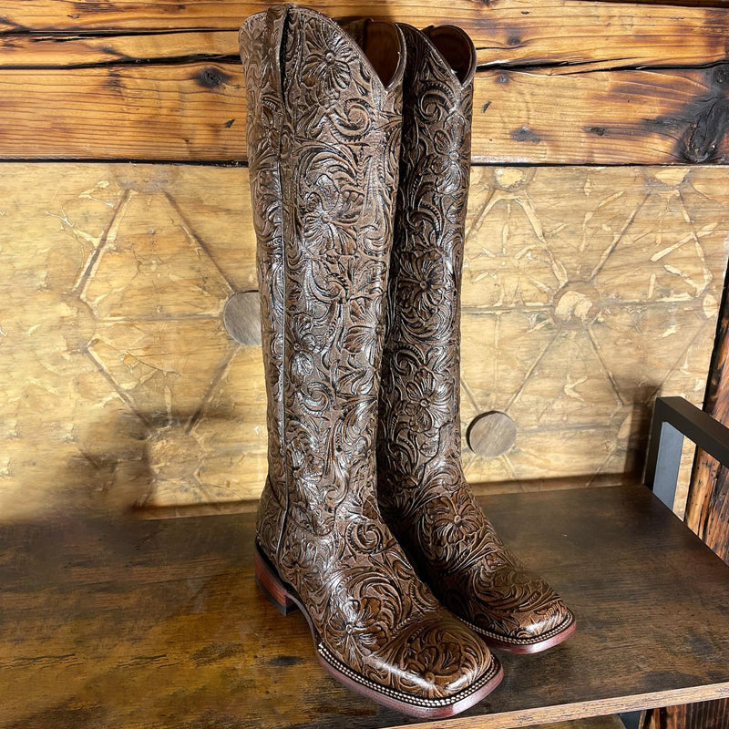 Vintage Boots Thick Heel Knights Boots - WOOLX