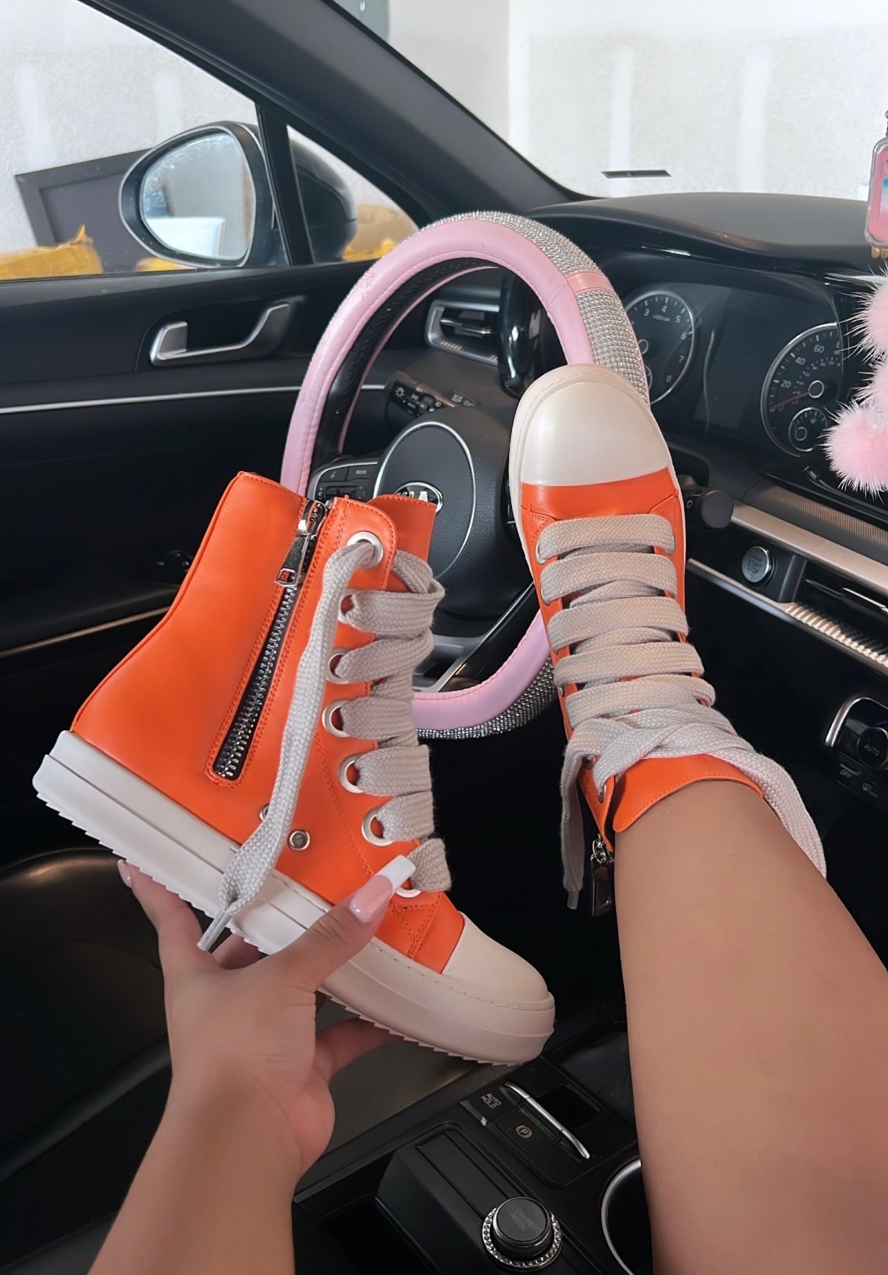 Thick Laced Boots - WOOLX