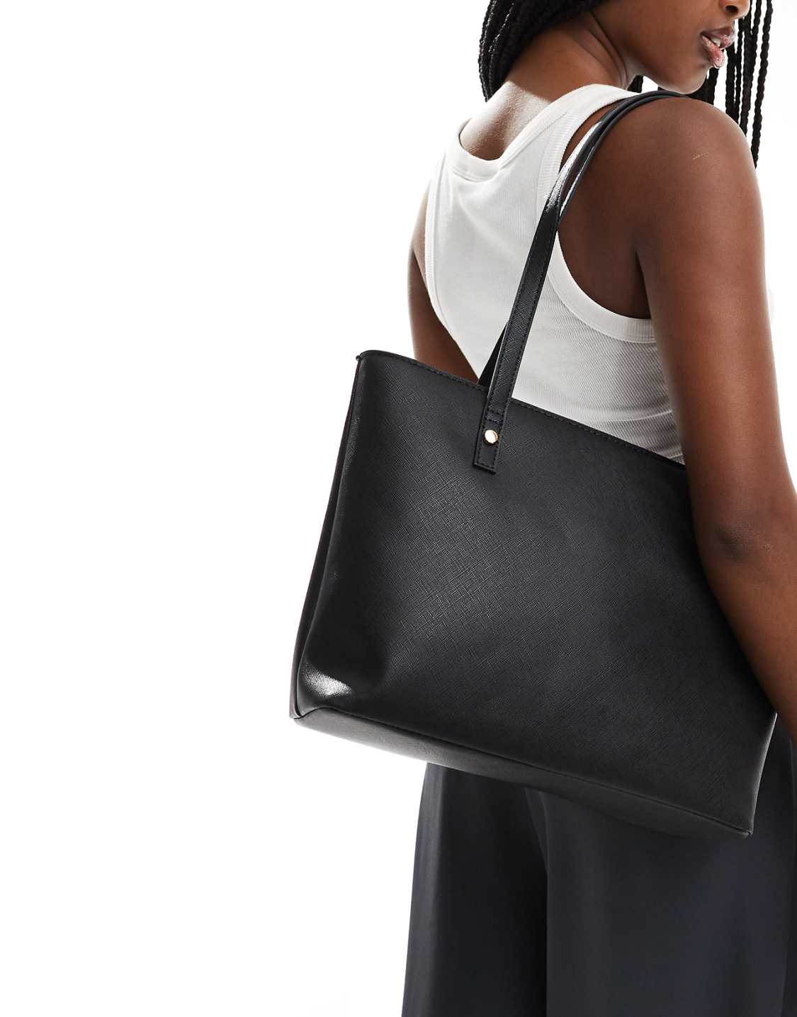 WOOLX DESIGN Easy Tote Bag In Black - WOOLX
