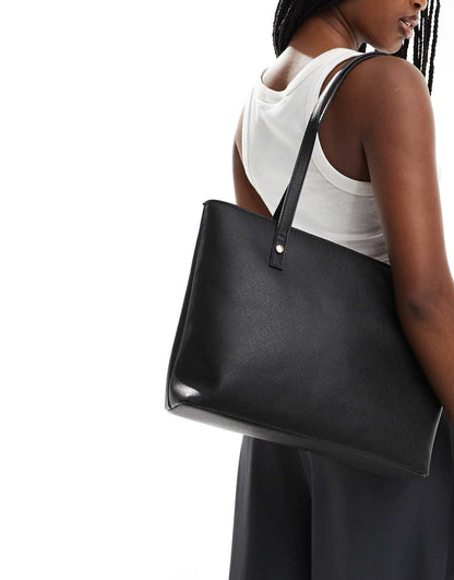 WOOLX DESIGN Easy Tote Bag In Black - WOOLX