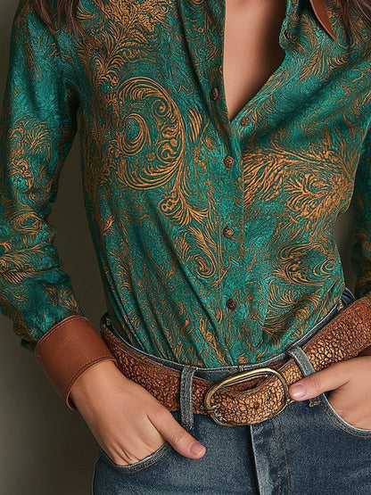 Fresh Green Long Sleeve Shirt