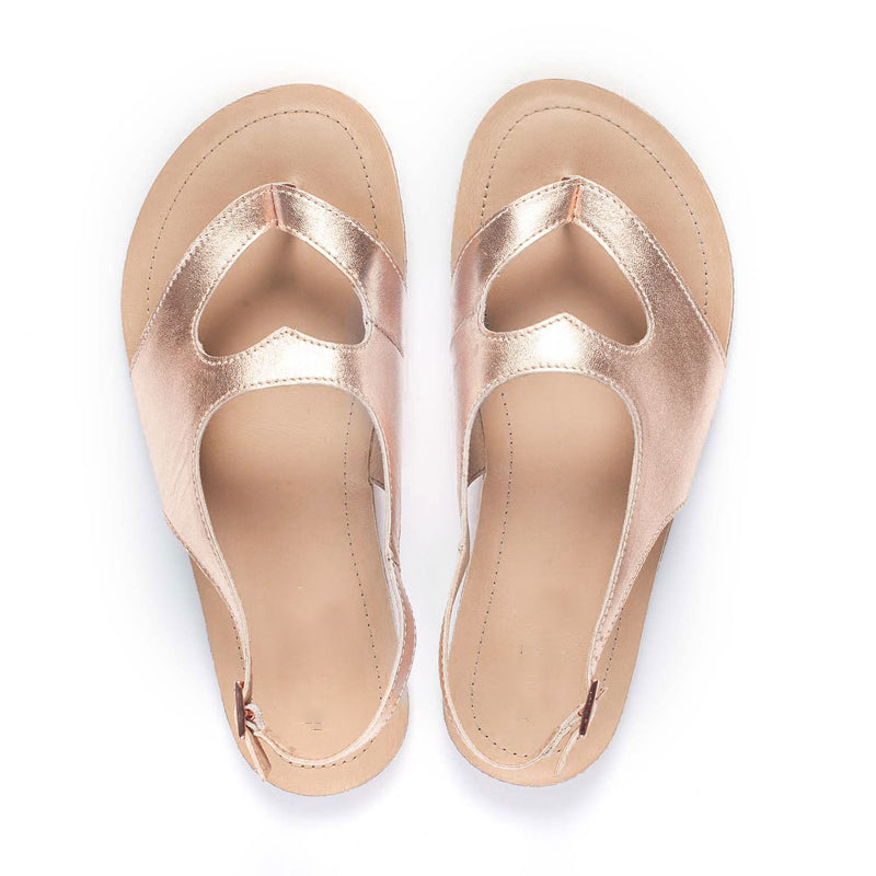 Leather Love Flat Beach Sandals - WOOLX