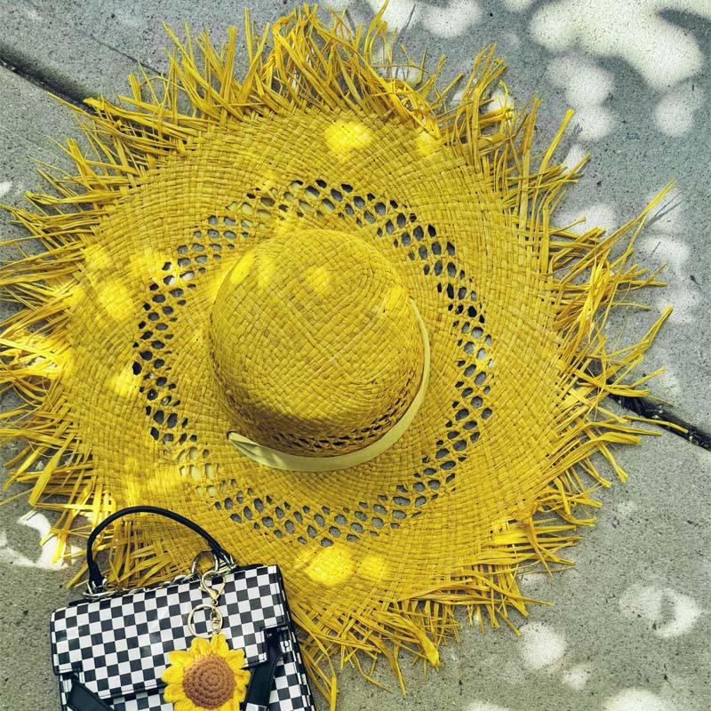 Seaside Beach Sunshade Sun Hat - WOOLX