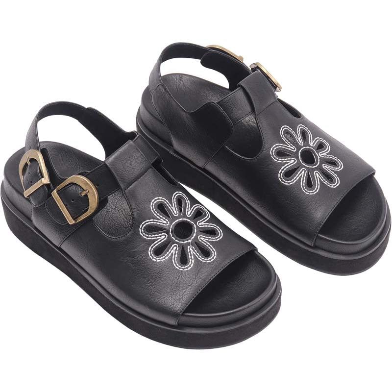 Fashion Embroidered Beach Shoes Sandals - WOOLX